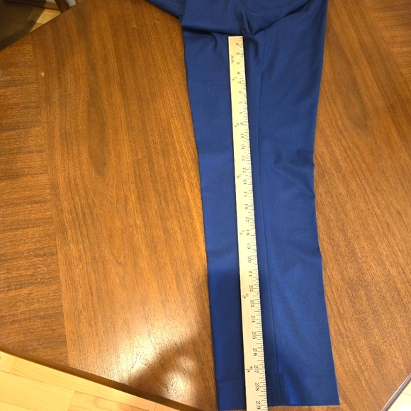 Perry Ellis Stretch Flex Men's Blue Slacks Slim Fit Size 38"/34" - Picture 10 of 10